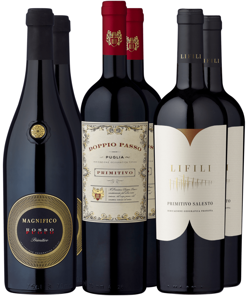 6er Probierpaket »Kultrebe Primitivo« Ruyter & Ast Club of Wine DE