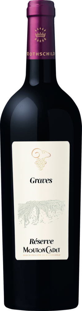 3262151100757 - 2017 Mouton Cadet Réserve Graves Rouge Graves AOC