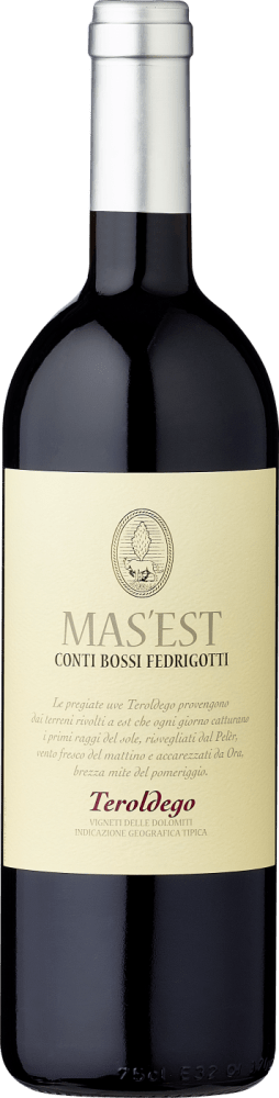 Conti Bossi Fedrigotti Mas%27Est Teroldego Vigneti delle Dolomiti Bossi Fedrigotti Club of Wine DE