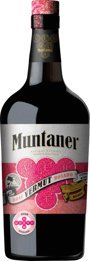 8414037931756 - Muntaner Vermut Rosado 18% vol