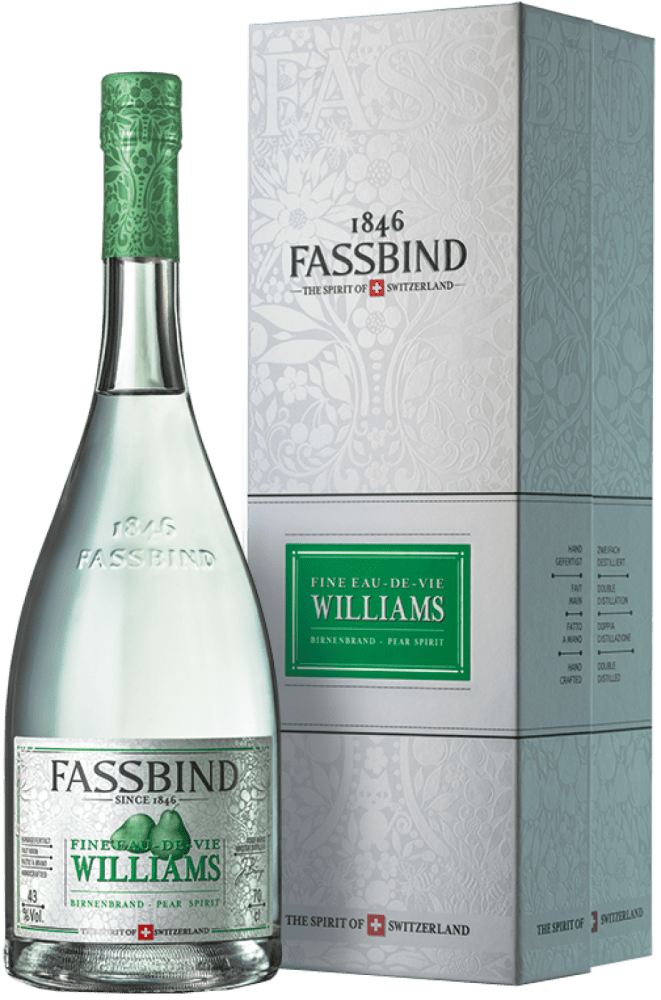 Fassbind Eau de Vie Williams in Geschenkverpackung  Ludwig von Kapff DE