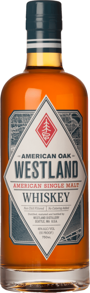 0855410003499 - Westland American Oak Single Malt Whiskey 46% - 070l (8357 &euro  pro 1 l)