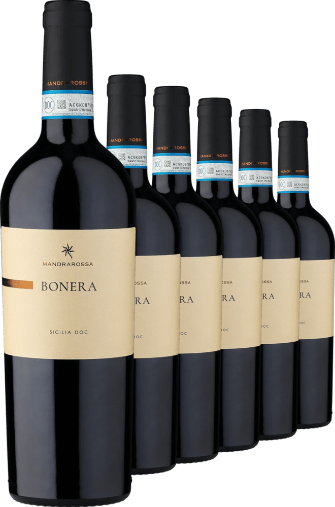 2020 Mandrarossa »Bonera« im 6er-Vorratspaket Mandrarossa – Settesoli Club of Wine DE