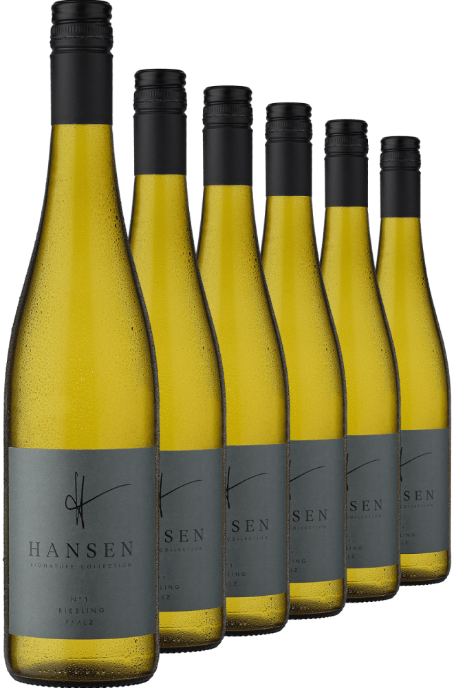 2022 HANSEN »Signature Collection« N°1 Riesling im 6er-Vorratspaket  Ludwig von Kapff DE