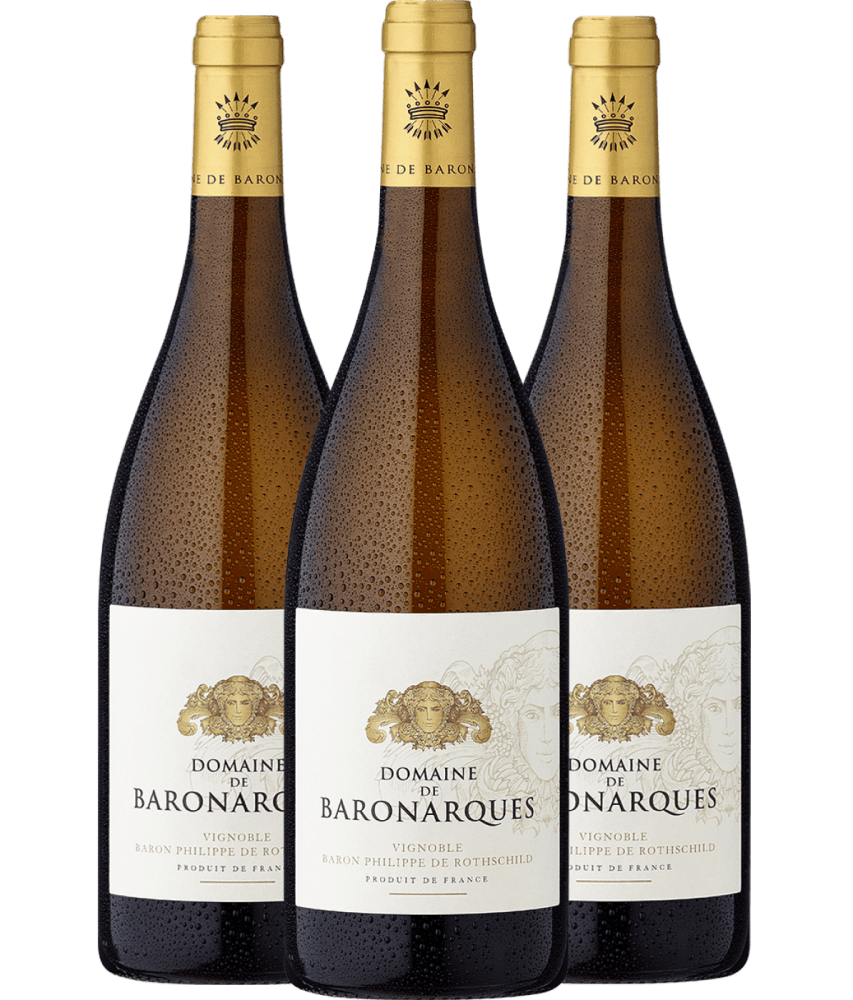 3er-Probierpaket »Baronarques Grand Vin Blanc – Vertikale« Domaine de Baronarques Ludwig von Kapff DE