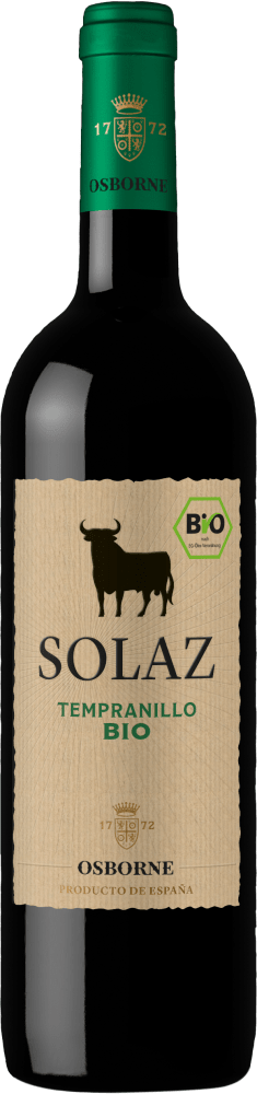 8410337847032 - Solaz Tempranillo 1450 % vol 075 Liter - Inhalt 6 Flaschen