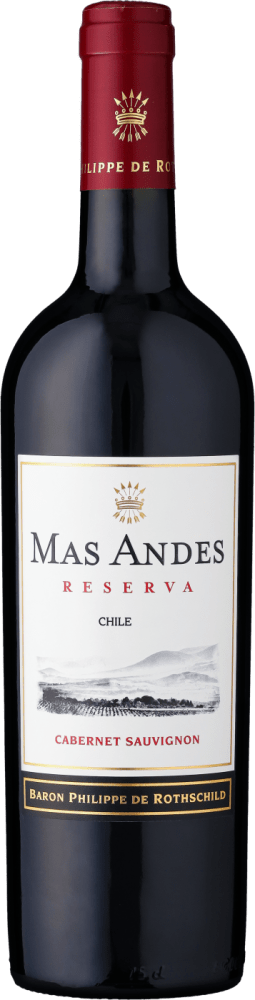 Rothschild Mas Andes Reserva Cabernet Sauvignon Baron Philippe de Rothschild - Chile Club of Wine DE