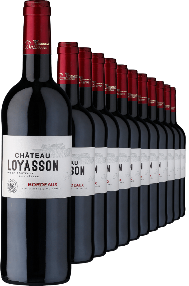 2021 Château Loyasson Rouge im 12er-Vorratspaket Château Loyasson Club of Wine DE