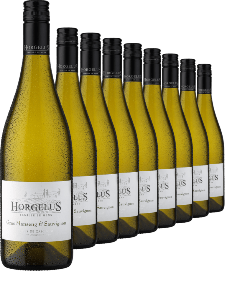 2023 Horgelus Gros Manseng & Sauvignon im 9er-Vorratspaket Horgelus Club of Wine DE