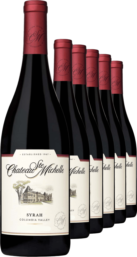 2020 Chateau Ste. Michelle Columbia Valley Syrah im 6er-Vorratspaket Chateau Ste. Michelle Ludwig von Kapff DE
