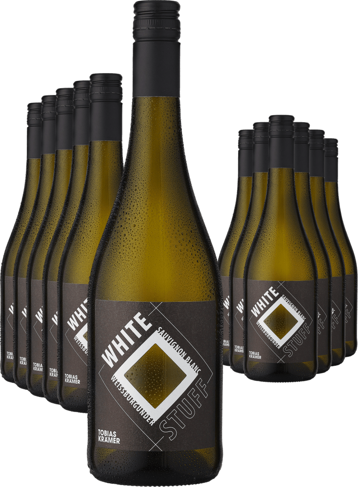 6+6-PAKET Krämer »White Stuff« Weißburgunder & Sauvignon Blanc 2022 Krämer Club of Wine DE