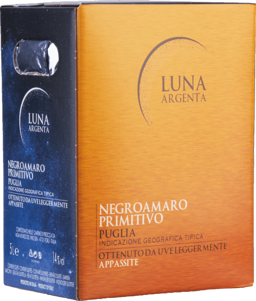 Luna Argenta Negroamaro Primitivo Appassite - 5l-Bag-in-Box MGM MONDO DEL VINO S.P.A. Club of Wine DE