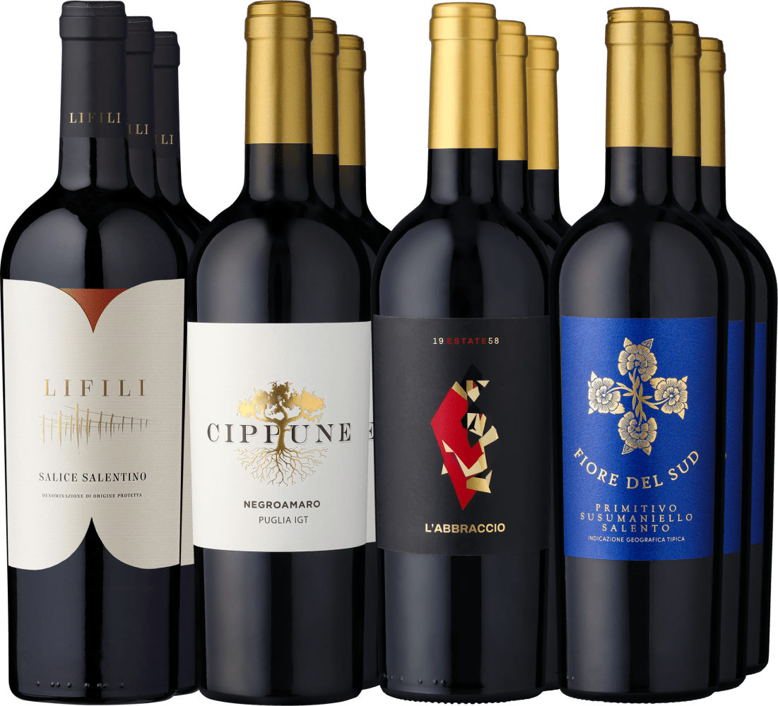 12er-Probierpaket »Italienische Winter-Weine« Eggers und Franke GmbH Club of Wine DE