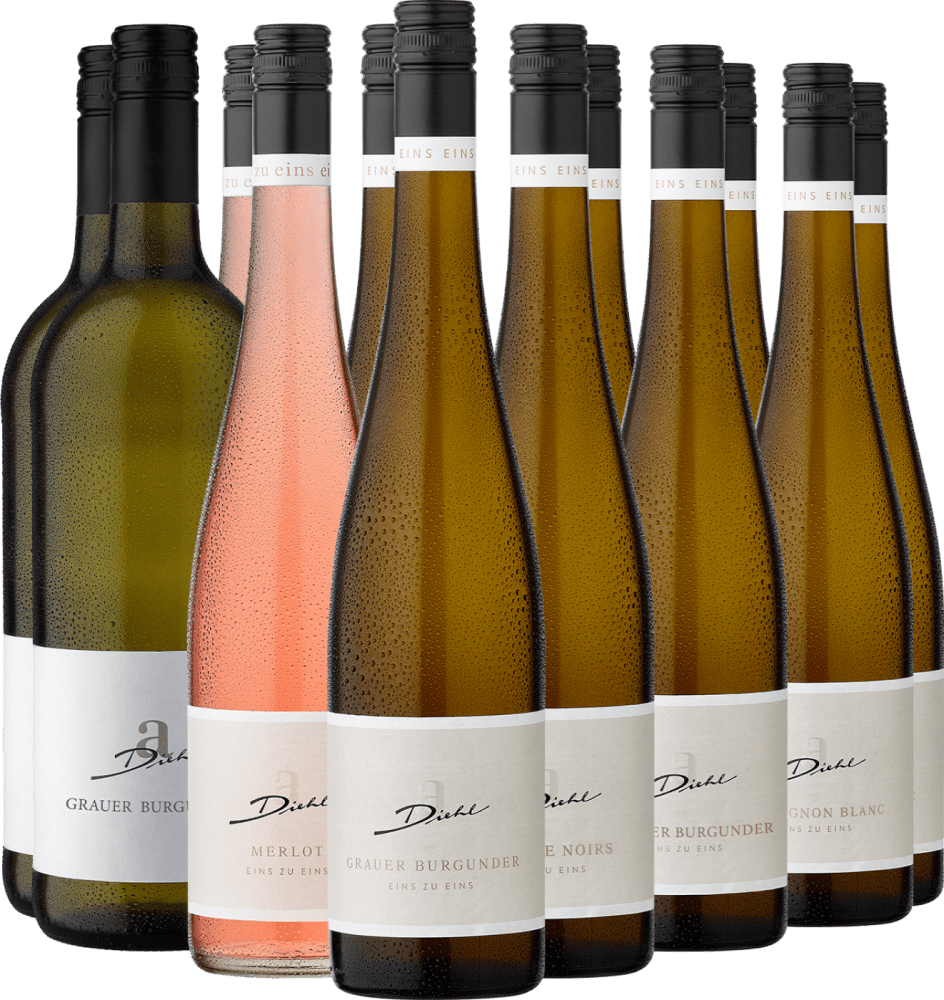 4002859983516 - 12er-Probierpaket »Weingut Diehl Bestseller«