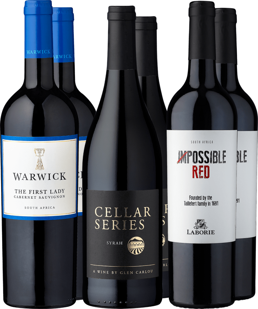 6er-Probierpaket »Südafrika Vielfalt« Eggers und Franke GmbH Club of Wine DE