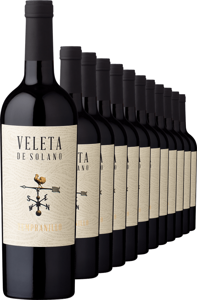 2020 Veleta de Solano Tempranillo im 12er-Vorratspaket Bodegas Bastida Club of Wine DE