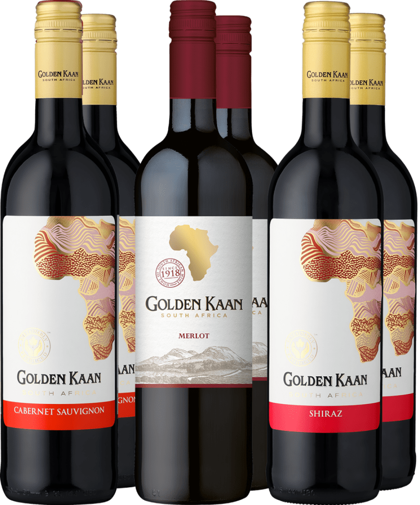 6er-Probierpaket »Die Rotweine von Golden Kaan« Golden Kaan Club of Wine DE