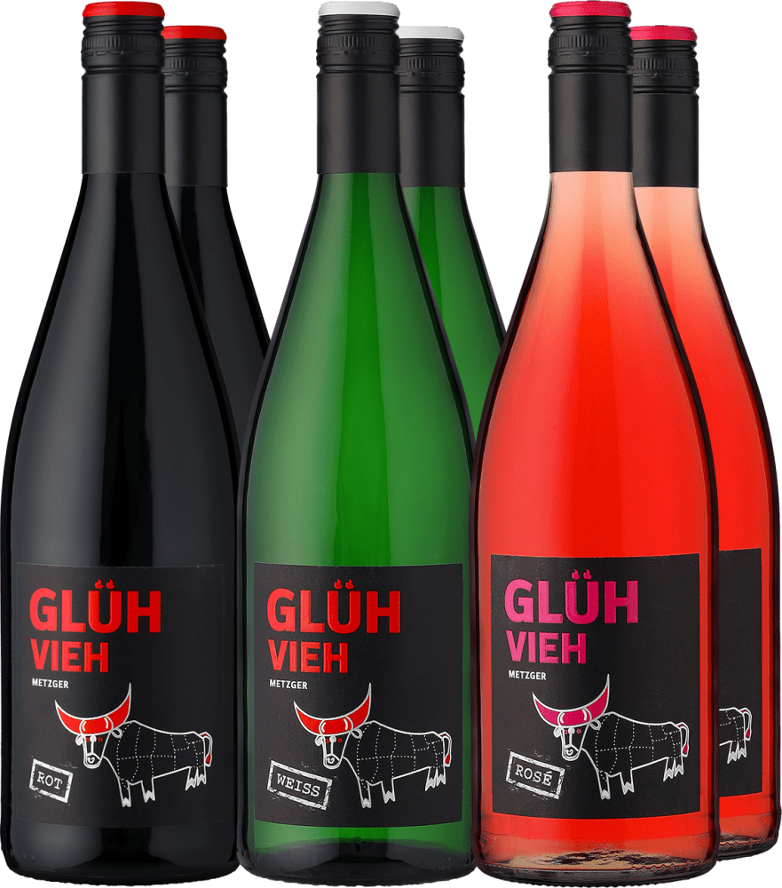 6er-Probierpaket »Glühviecher in allen Farben« Metzger Club of Wine DE