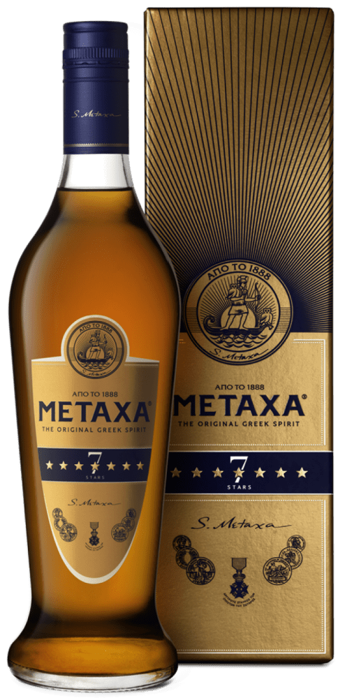 Metaxa 7 Sterne in Geschenkverpackung Metaxa Club of Wine DE