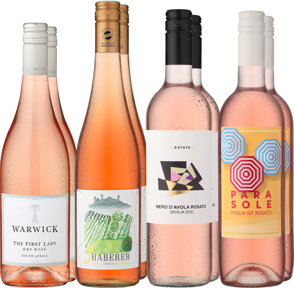 8er-Probierpaket »Ein Hauch von Rosé« Eggers und Franke GmbH Club of Wine DE