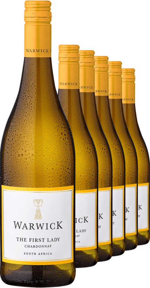 2022 Warwick Estate »The First Lady« Chardonnay im 6er-Vorratspaket Warwick Estate Club of Wine DE