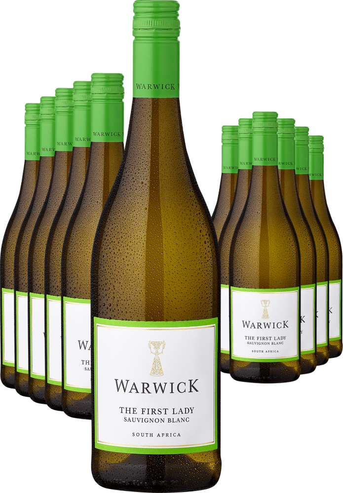 6+6-PAKET Warwick Estate »The First Lady« Sauvignon Blanc 2022 Warwick Estate Ludwig von Kapff DE