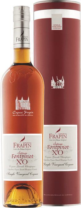 Cognac Château Fontpinot X.O. in Geschenkverpackung