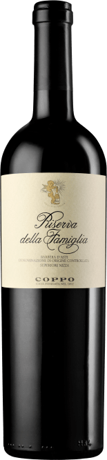 2018 Coppo Riserva della Famiglia Barbera d'Asti - ab 3 Flaschen in der Holzkiste