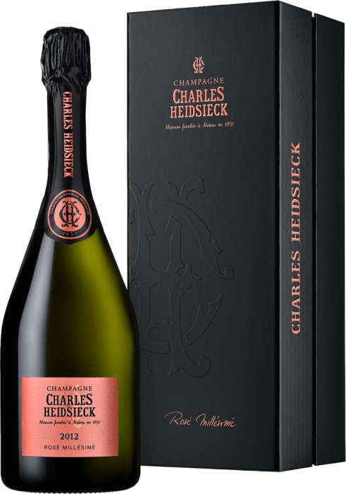 2012 Charles Heidsieck Champagner Brut Rosé Millésime in Geschenkverpackung