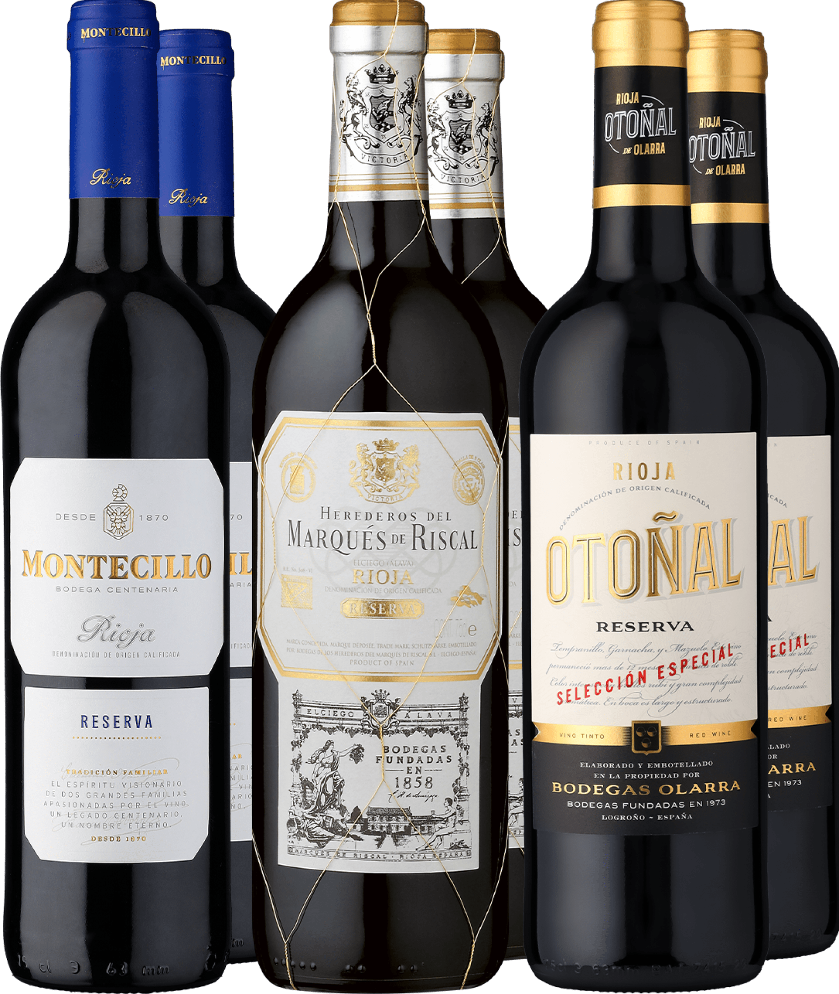 4002859984841 - 6er-Probierpaket »Spanischer Reserva Genuss« 4002859984841 - 6er-Probierpaket »Spanischer Reserva Genuss«
