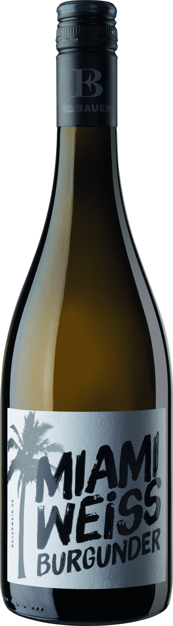 4260213815099 - 2020 Bauer »White Label« Weißburgunder »Miami Weiss« trocken Pfalz 4260213815099 - 2020 Bauer »White Label« Weißburgunder »Miami Weiss« trocken Pfalz