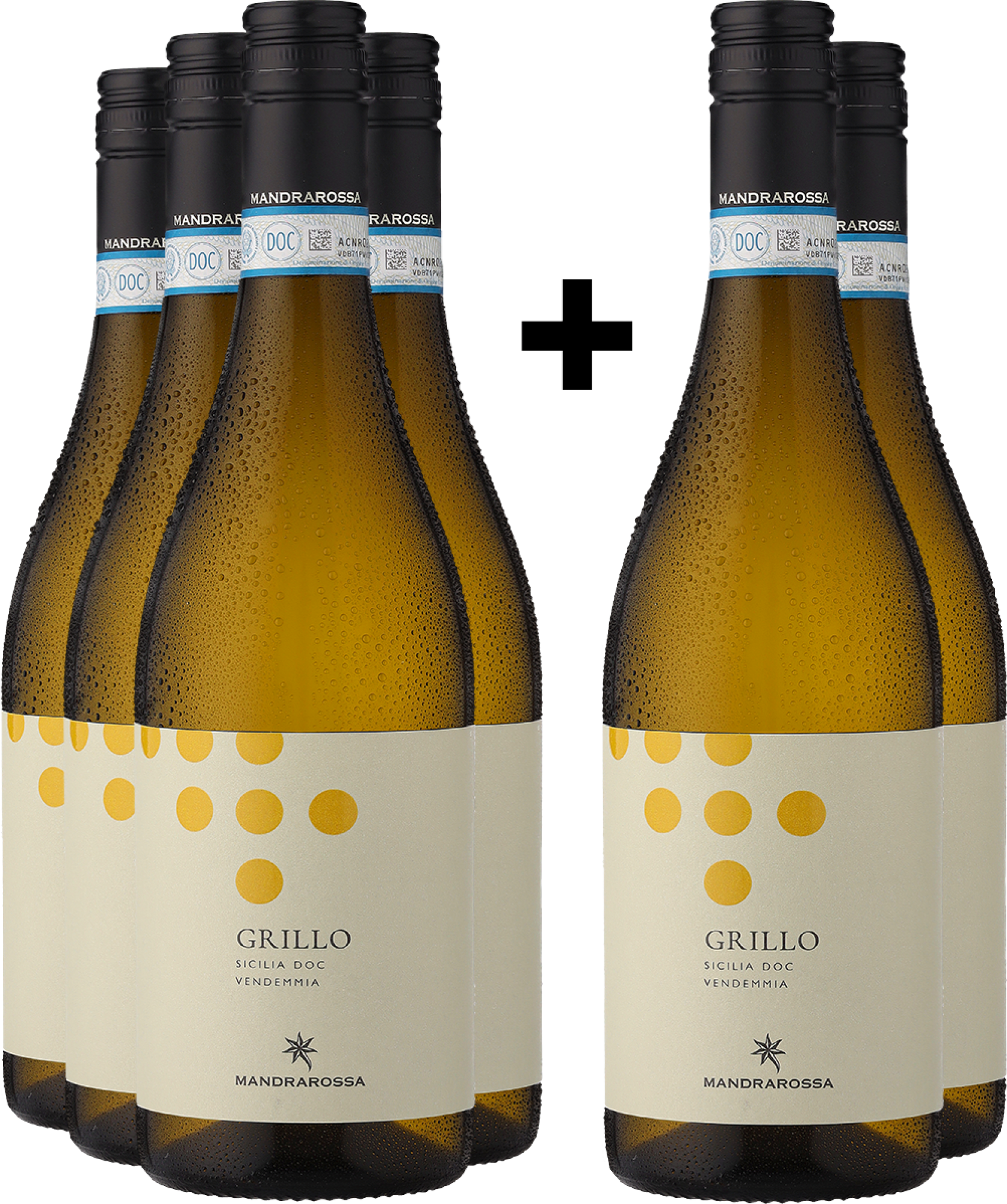 4+2-PAKET Mandrarossa Grillo 2025