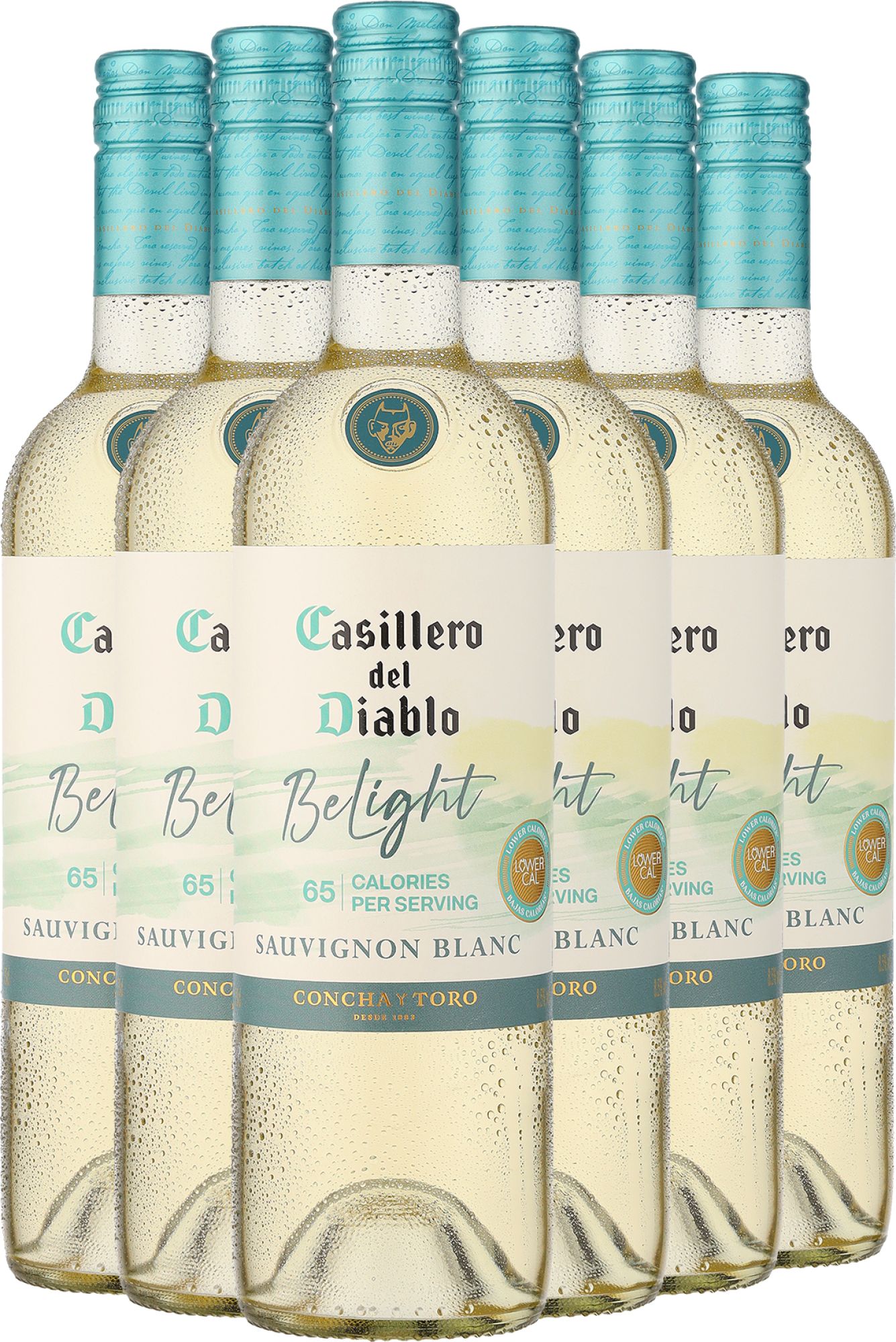 2025 Casillero del Diablo »Belight« Sauvignon Blanc im 6er-Vorratspaket
