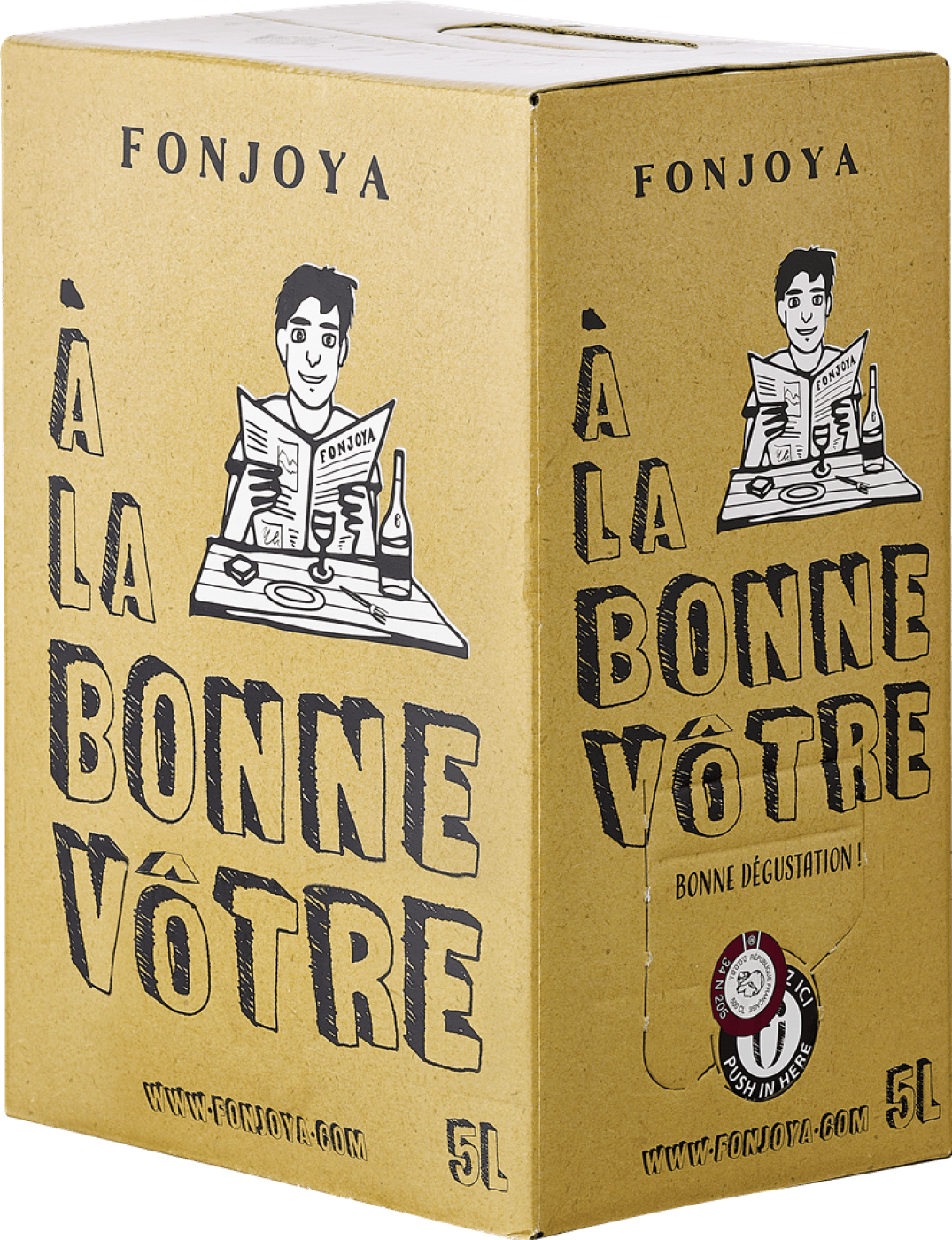 À la Bonne Vôtre Rosé - 5l-Bag-in-Box  Club of Wine DE