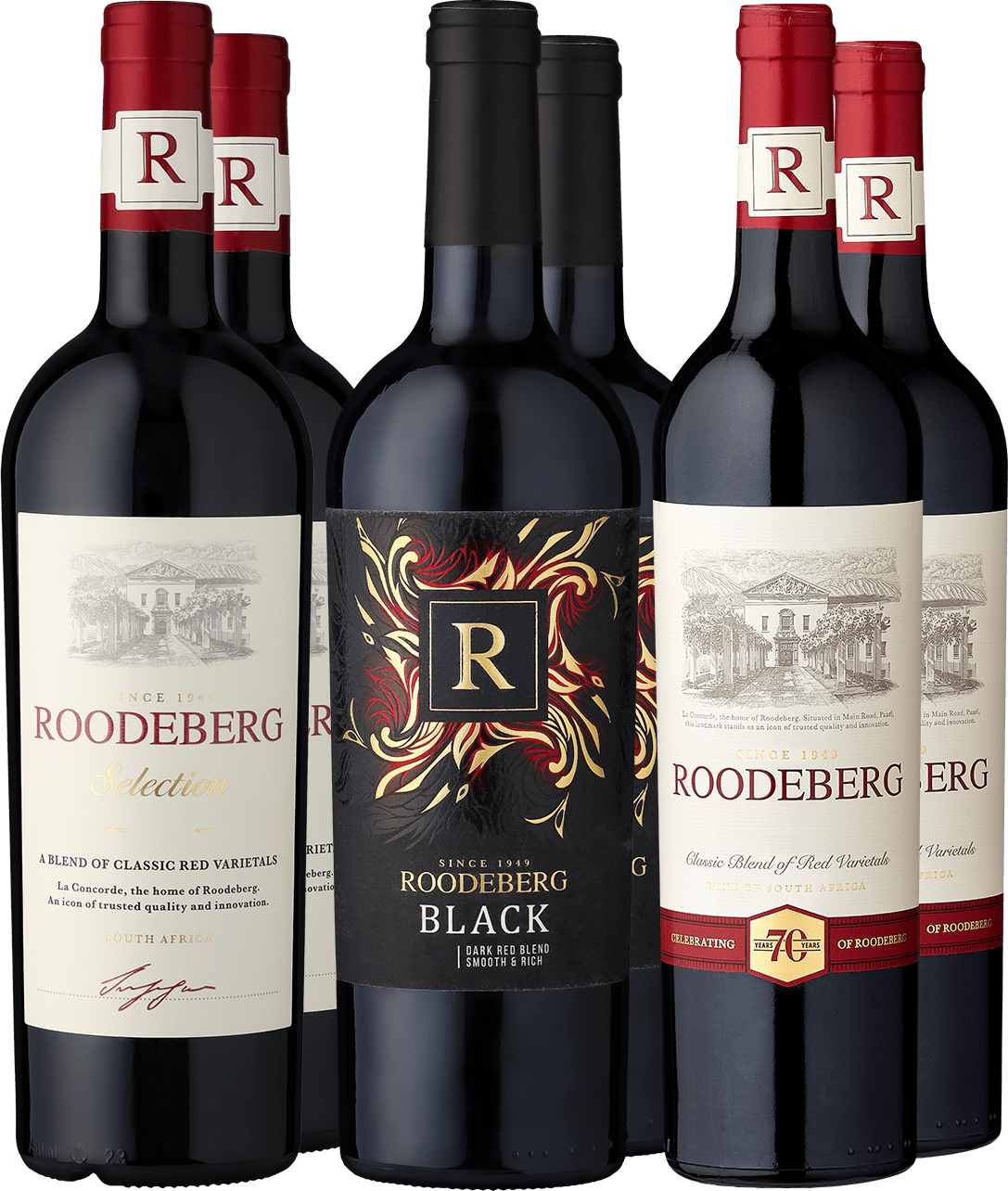 6er-Probierpaket »Roodeberg Klassiker«  Club of Wine DE