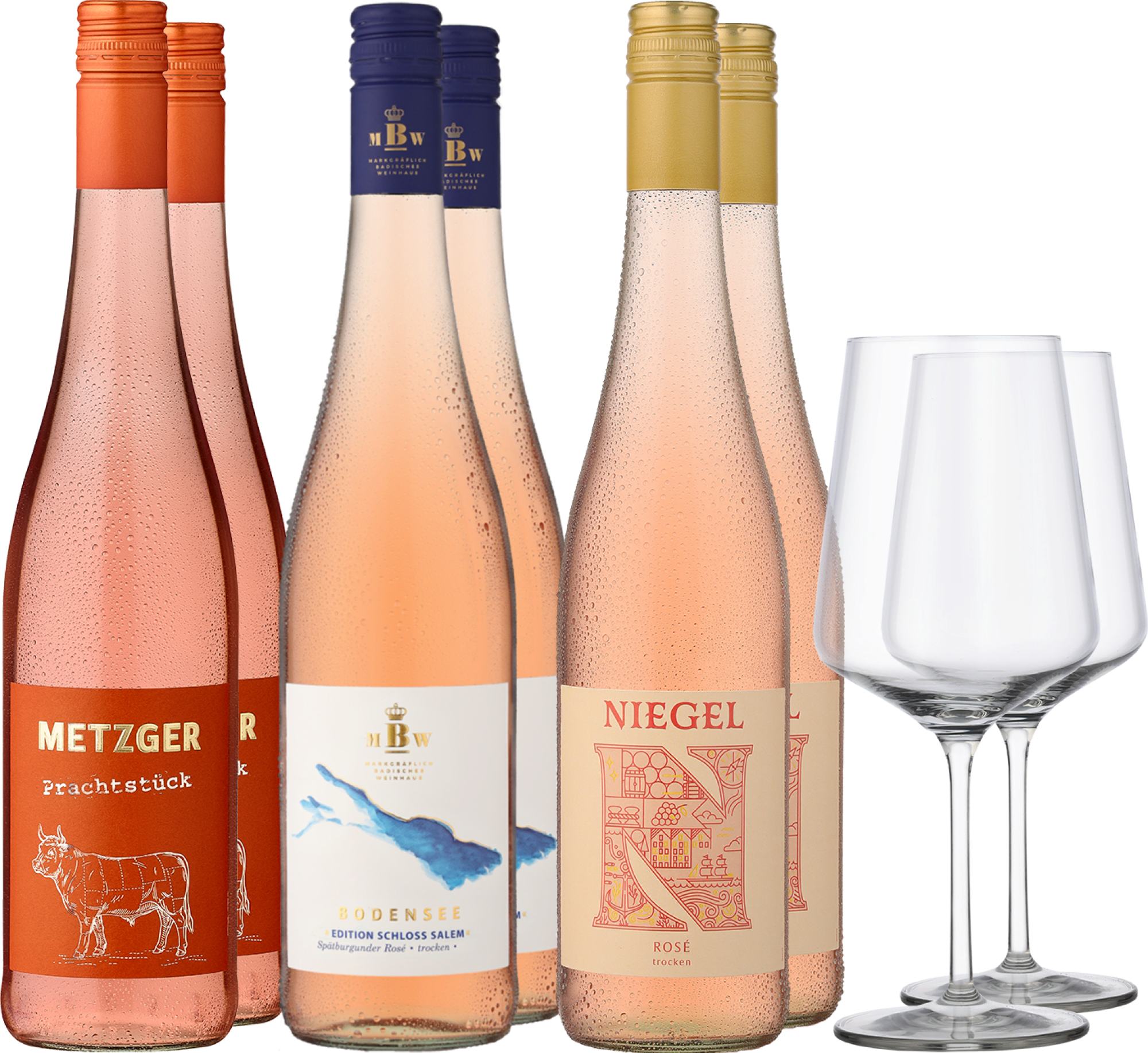 6er-Probierpaket »Entdeckerpaket Deutsche Roséweine«