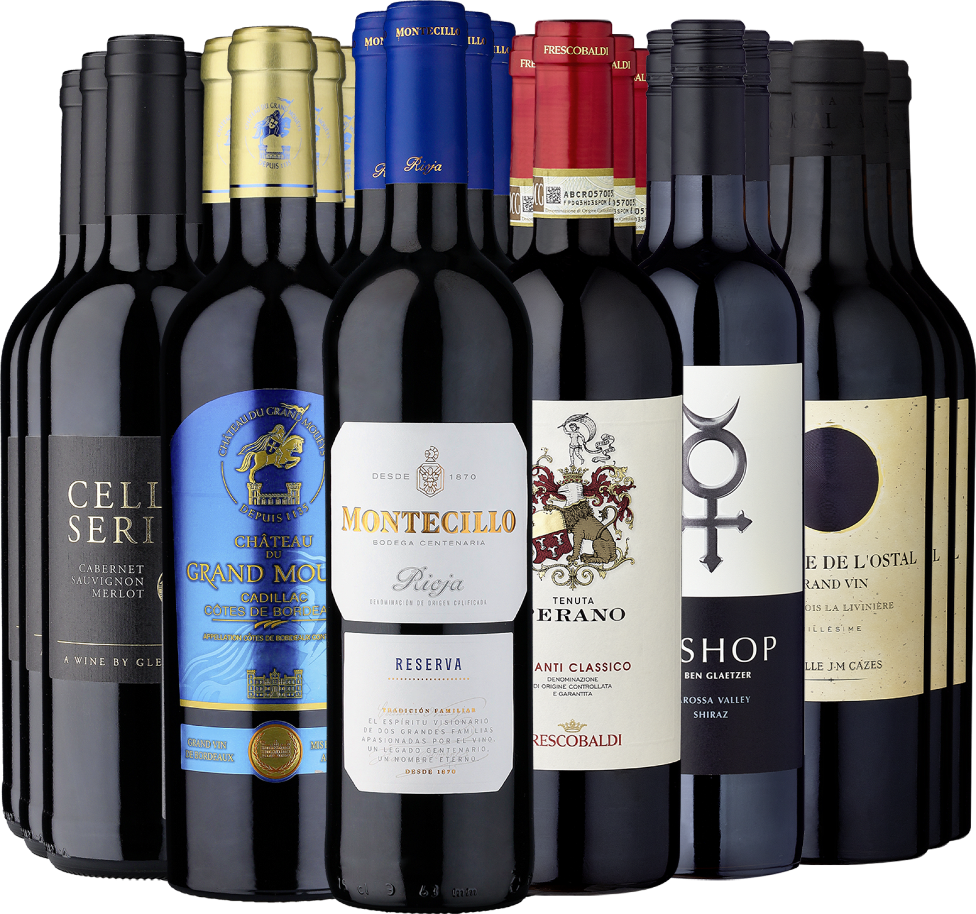 24er-Weinkellerpaket »Premium-Rotweine«  Ludwig von Kapff DE