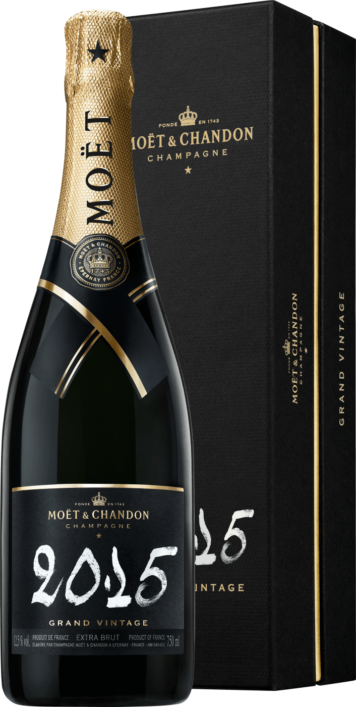 Image of Champagne Moet & Chandon Grand Vintage, Brut, Champagne AC, Geschenketui, Champagne, 2015, Schaumwein