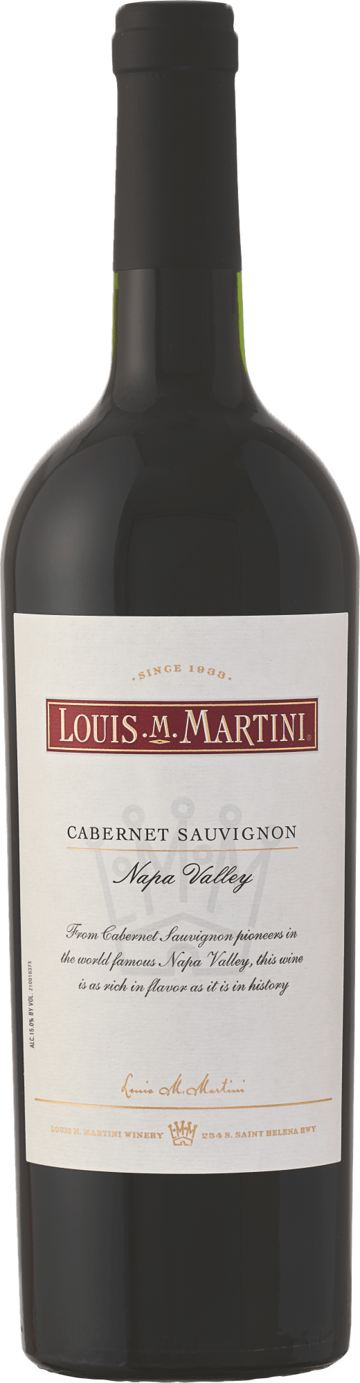 0085000011645 - Louis M Martini Cabernet Sauvignon Napa Valley 0085000011645 - Louis M Martini Cabernet Sauvignon Napa Valley