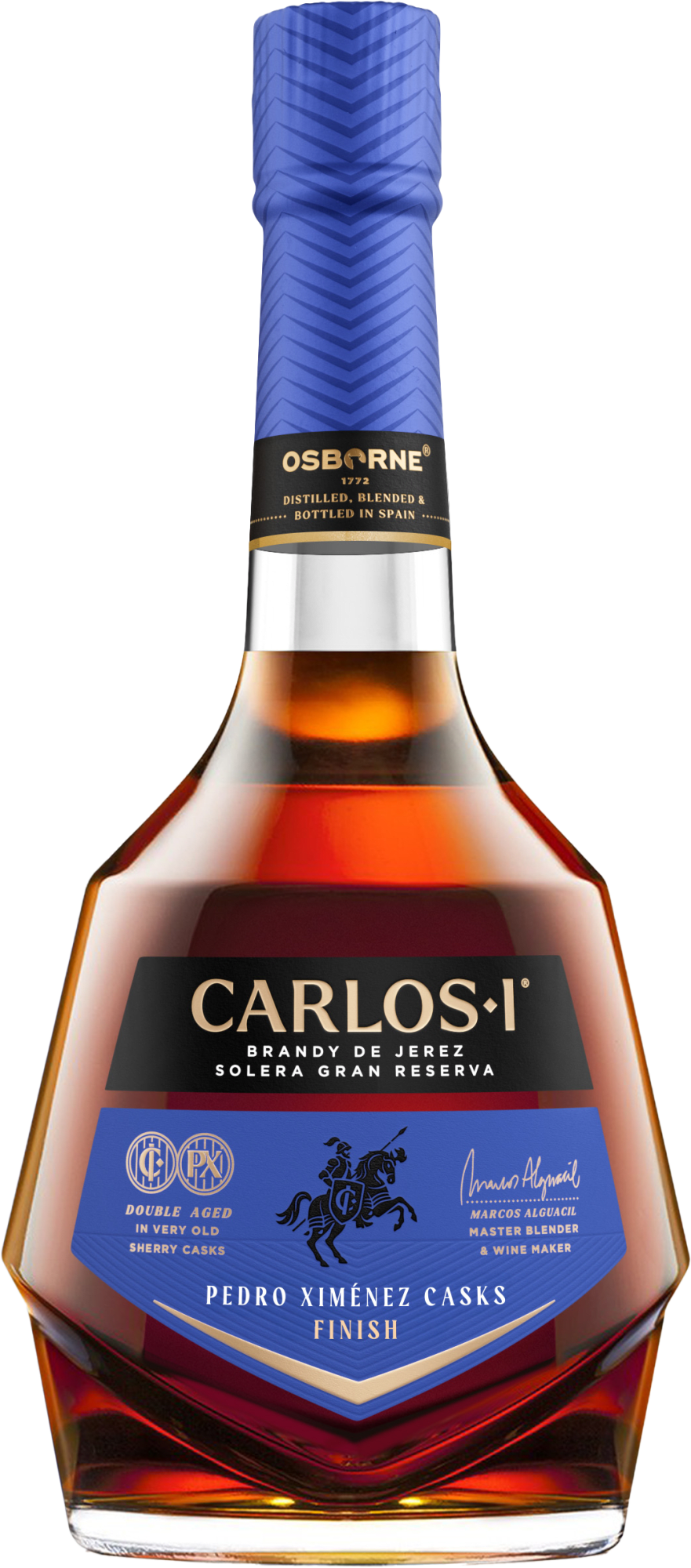 Carlos I Pedro Ximénez Brandy de Jerez Gran Reserva