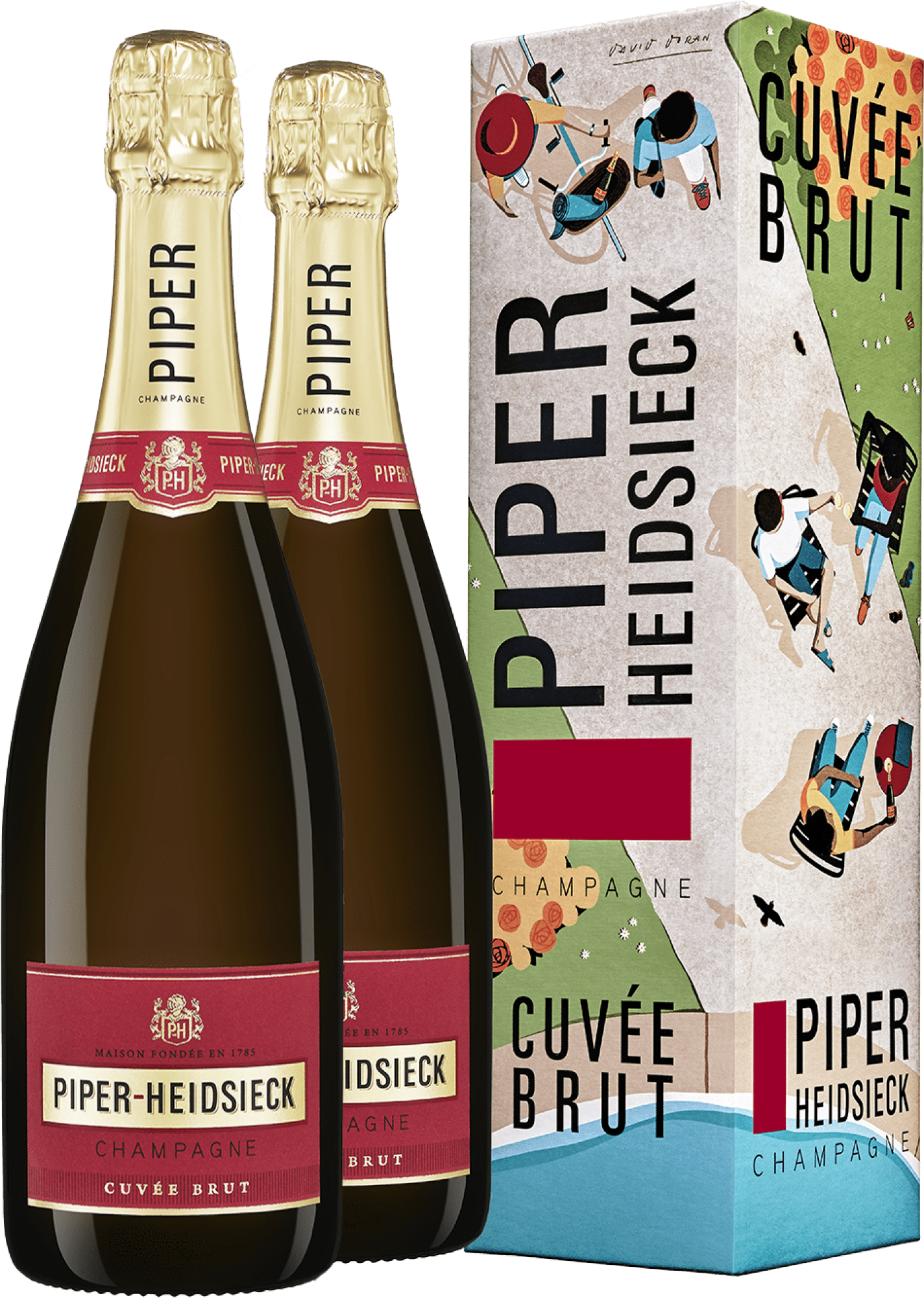 Piper-Heidsieck Champagner Brut Spring Gift Box - Piper-Heidsieck