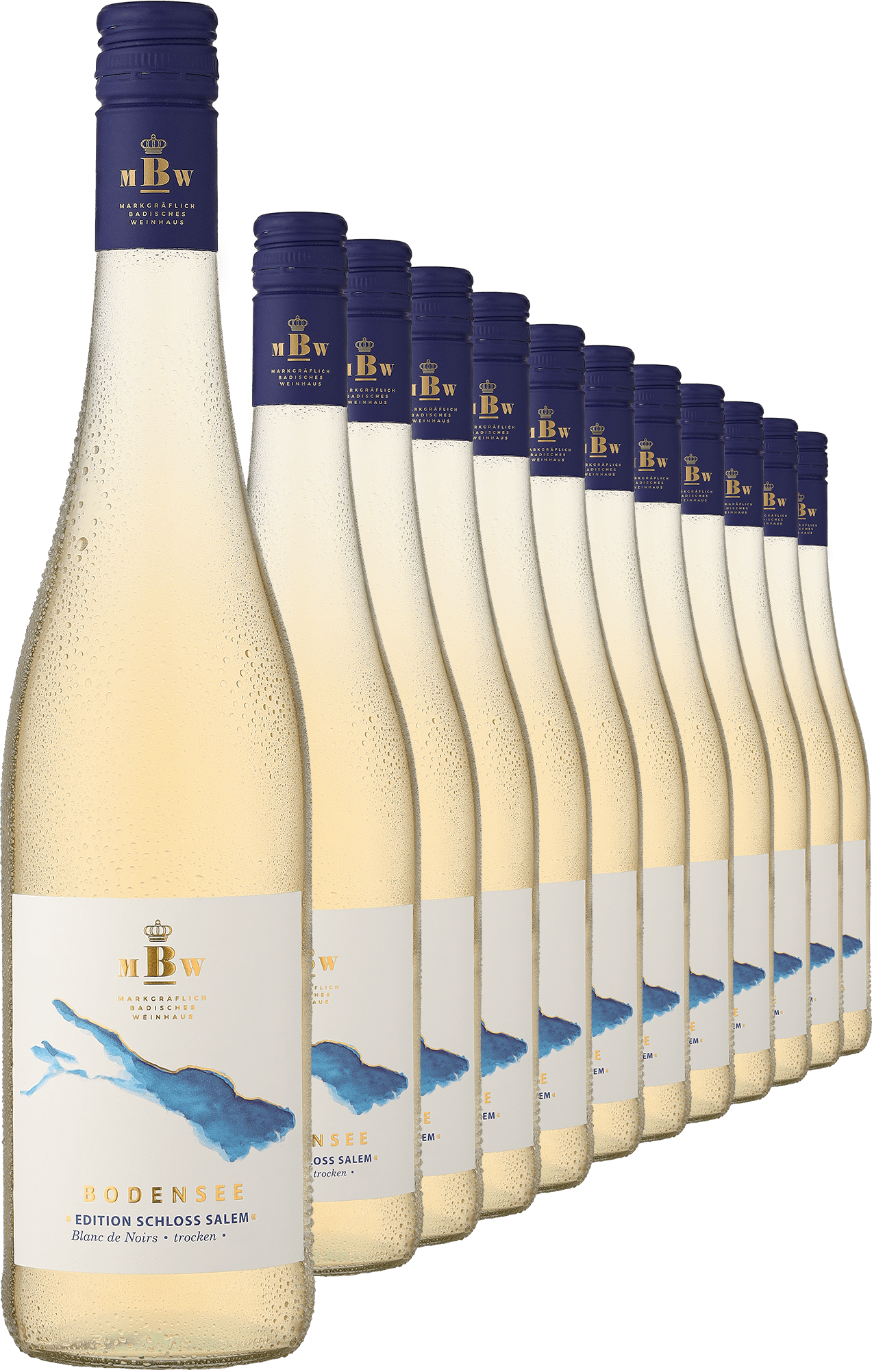 2025 Markgräflich Badisches Weinhaus Bodensee »Edition Schloss Salem« Blanc de Noirs im 12er-Vorratspaket