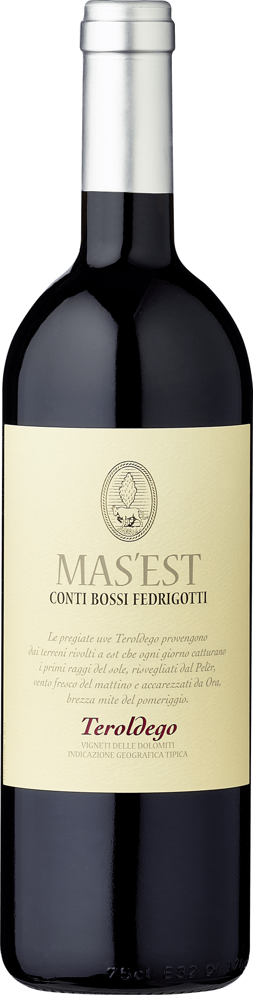 8002062005469 - Conti Bossi Fedrigotti MasEst Teroldego Vigneti delle Dolomiti 8002062005469 - Conti Bossi Fedrigotti MasEst Teroldego Vigneti delle Dolomiti