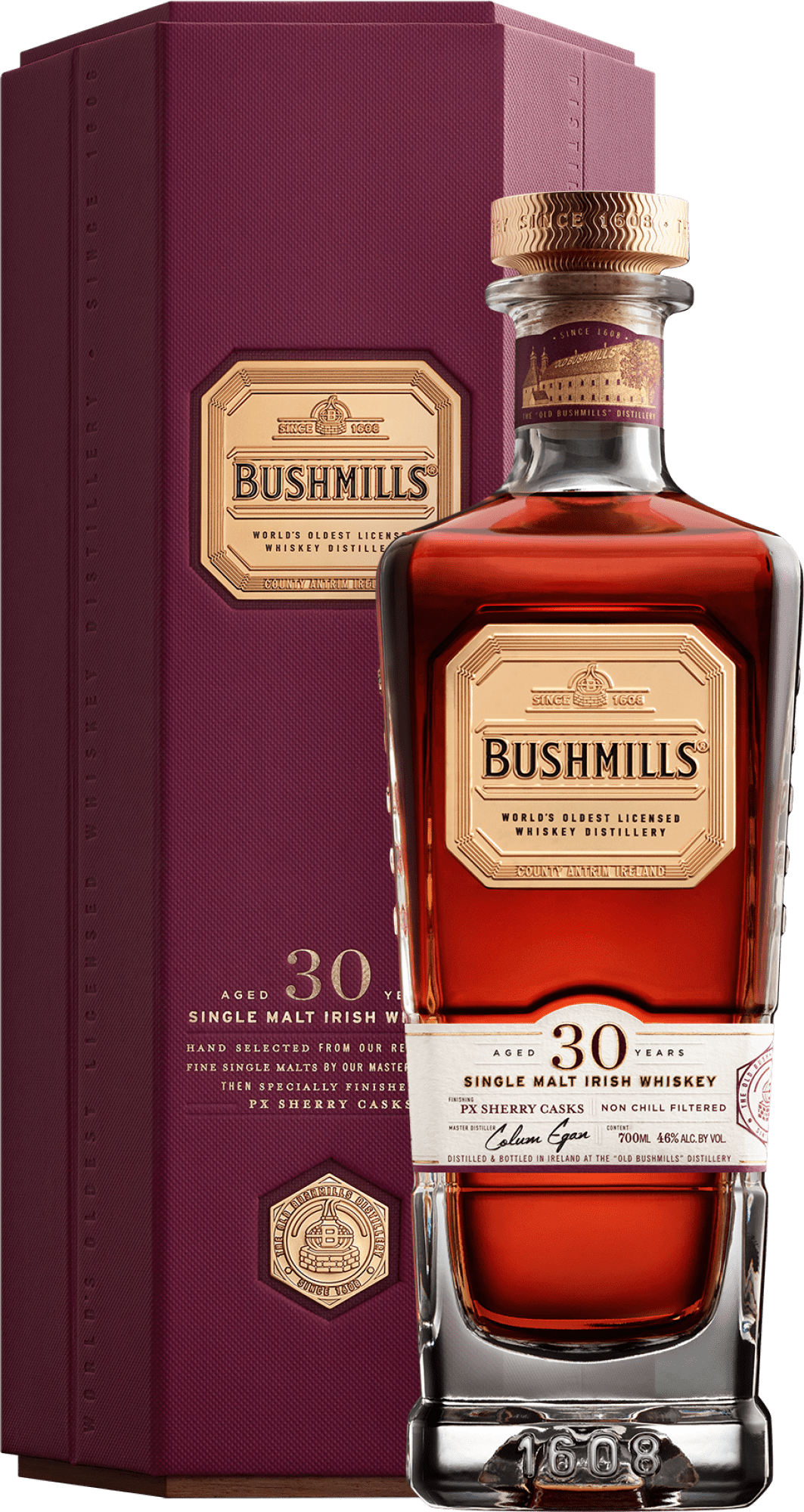 5055966820167 - Bushmills 30 Years Old Single Malt Irish Whiskey 5055966820167 - Bushmills 30 Years Old Single Malt Irish Whiskey