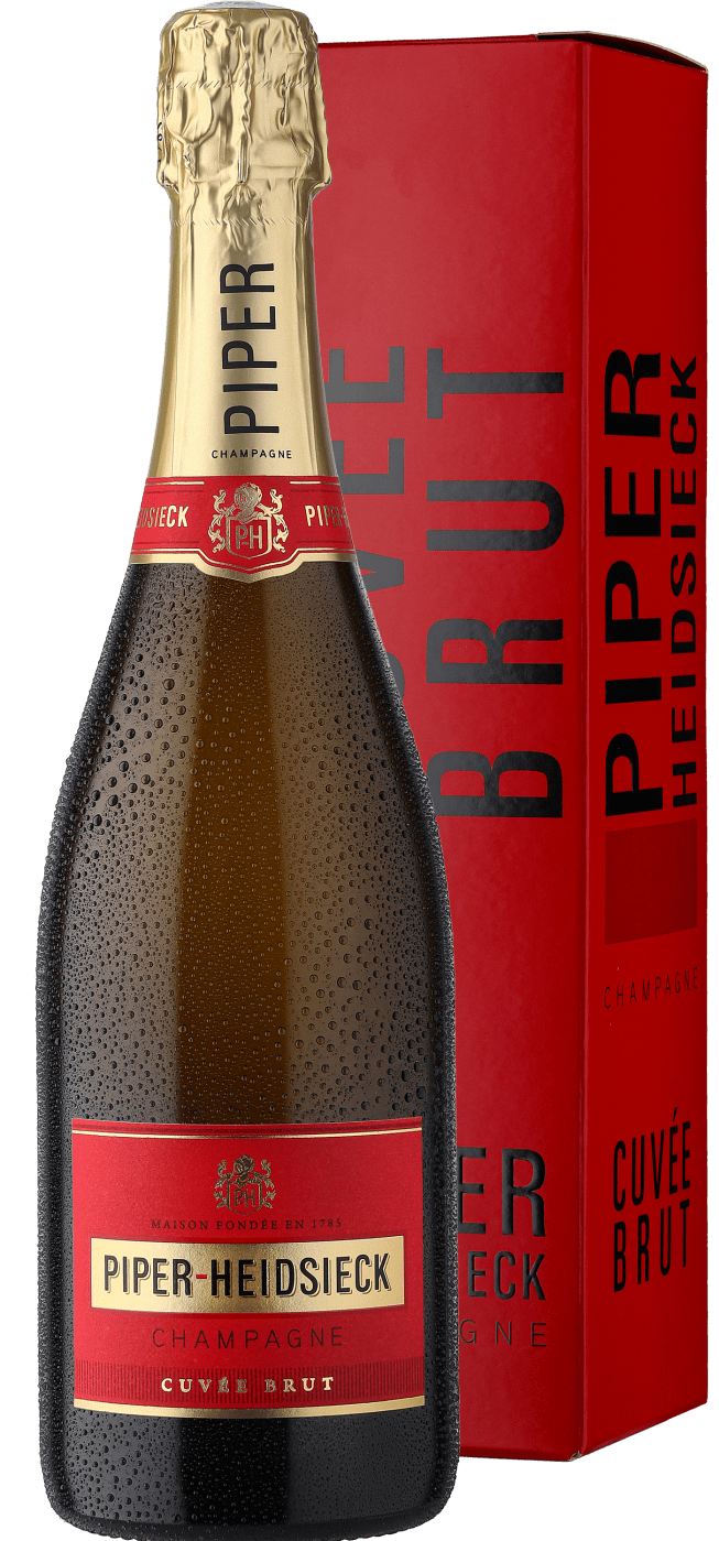 in Brut Geschenkverpackung Piper-Heidsieck Champagner