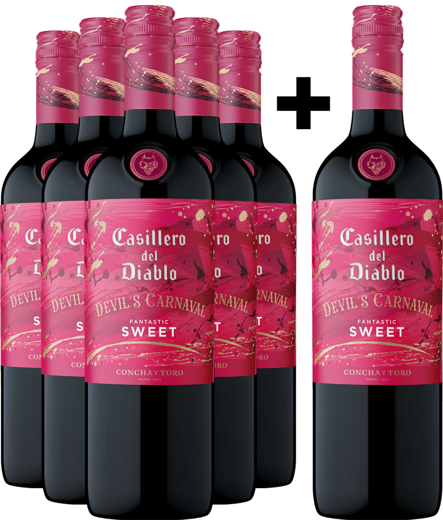 Casillero del Diablo »Devil's Carnaval« Fantastic Sweet im 6er-Vorratspaket