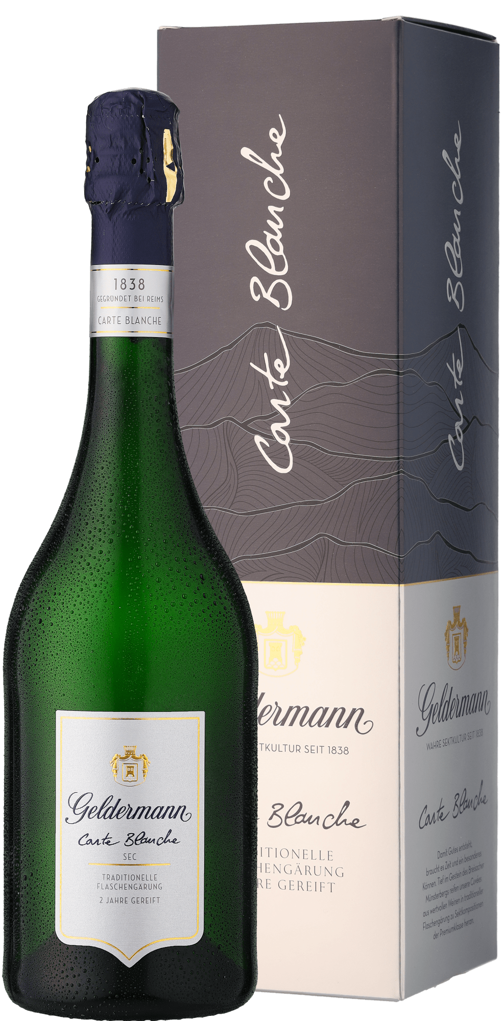 Geldermann Carte Blanche Sec in Geschenkverpackung
