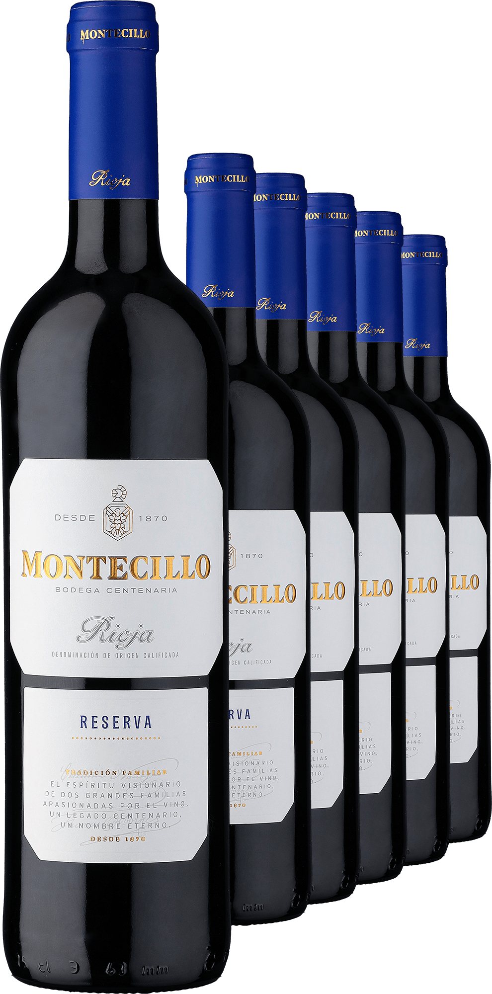 4002859997124 - 2016 Montecillo Rioja Reserva im 6er-Vorratspaket