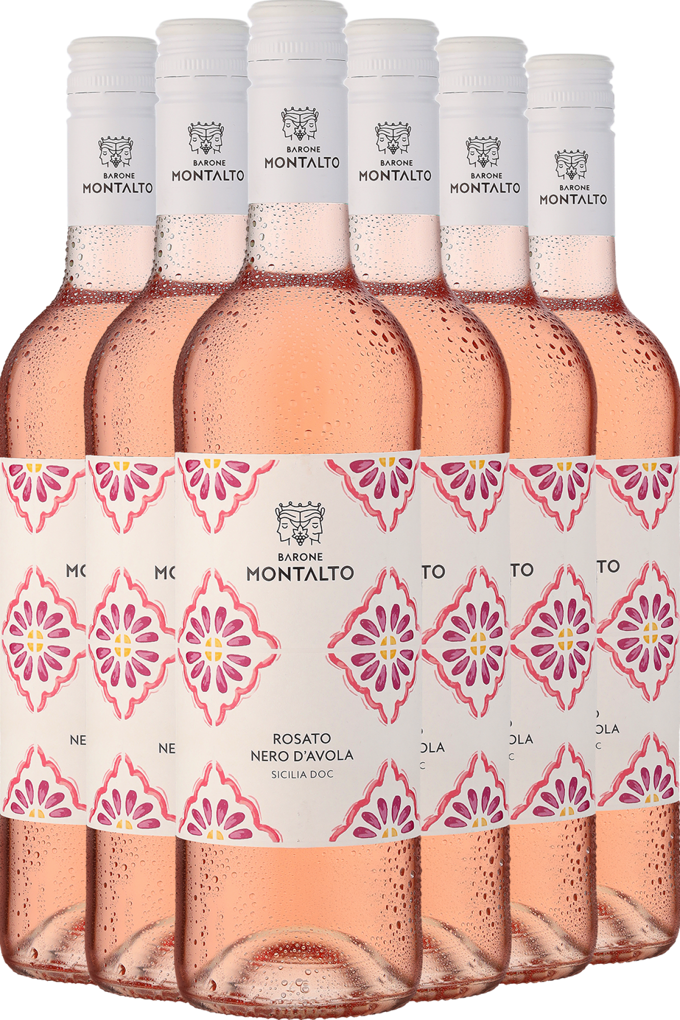 2025 Barone Montalto Due Mondi Nero d'Avola im 6er-Vorratspaket