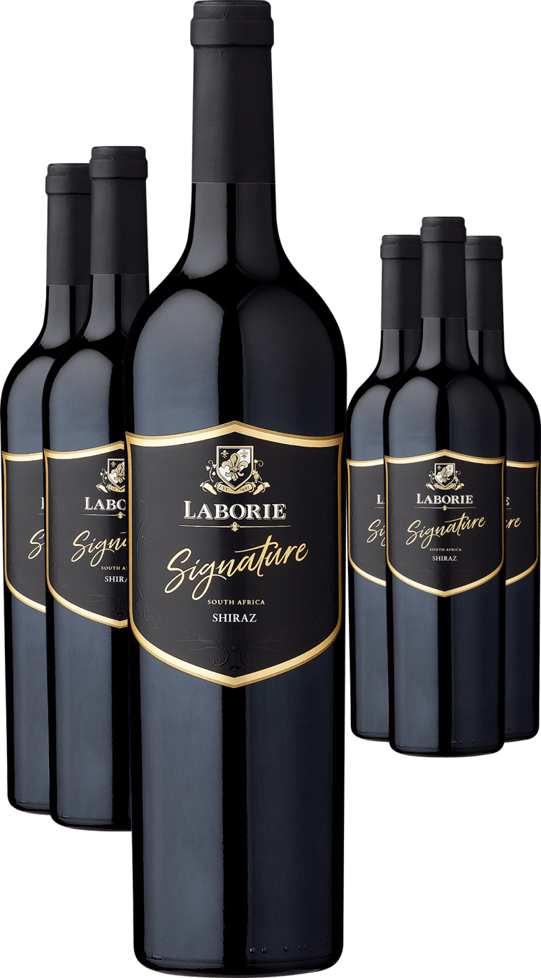 3+3-PAKET Laborie »Signature« Shiraz 2021  Club of Wine DE